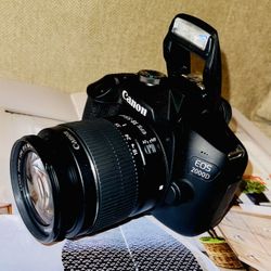 Canon EOS 2000D DSLR Camera