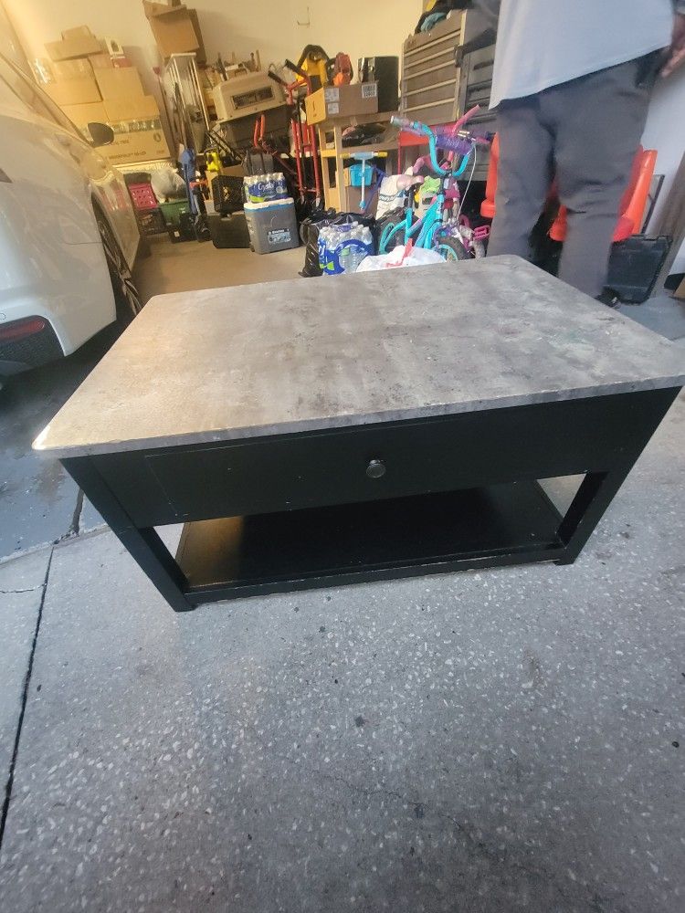 Black And Grey Coffee Table