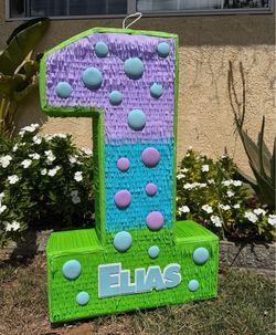 Monsters inc theme number one pinata numero uno