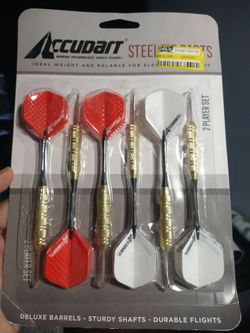 Accudart Steel Tip Darts 2 Player Set
