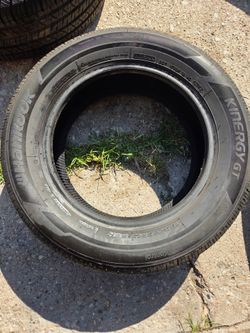 1 tire 185/65/15 Hankook Kinergy Gt  all-season