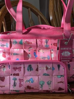 Barbie Vintage Tote Purse With Matching Wallet 