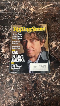 Rolling Stone Magazine Bob Dylan's America Issue