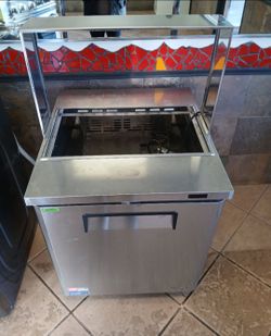 Turbo Air Commercial Sandwich Prep Table Refrigerator