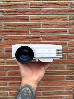 Dr. J Professional Mini Projector w/ Screen