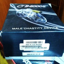 NEW !! CB-6000S Chastity Device ( CLEAR ) -