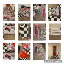 Race Car Theme Bedding And Decor 