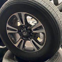 17” TOYOTA TACOMA WHEELS RIMS USED + TIRES (