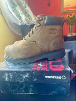 Men's Wolverine 6" Steel Toe Metguard WP Work Boots