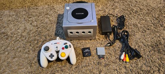 Nintendo Gamecube Modded with 40 Games Installed + 400 Retro Games