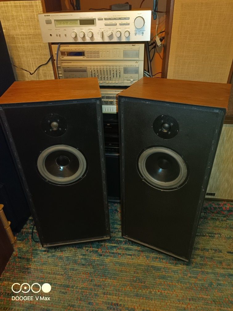 Snell E II Speakers Vintage Audiophile Rare
