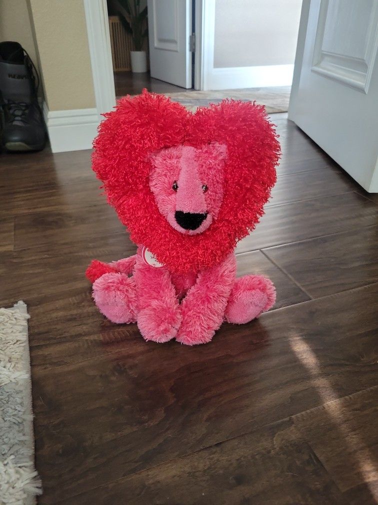 Lion Stuffed Animal with Sound and Motion