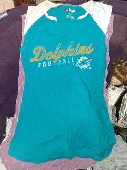 Miami dolphins women's tank small
