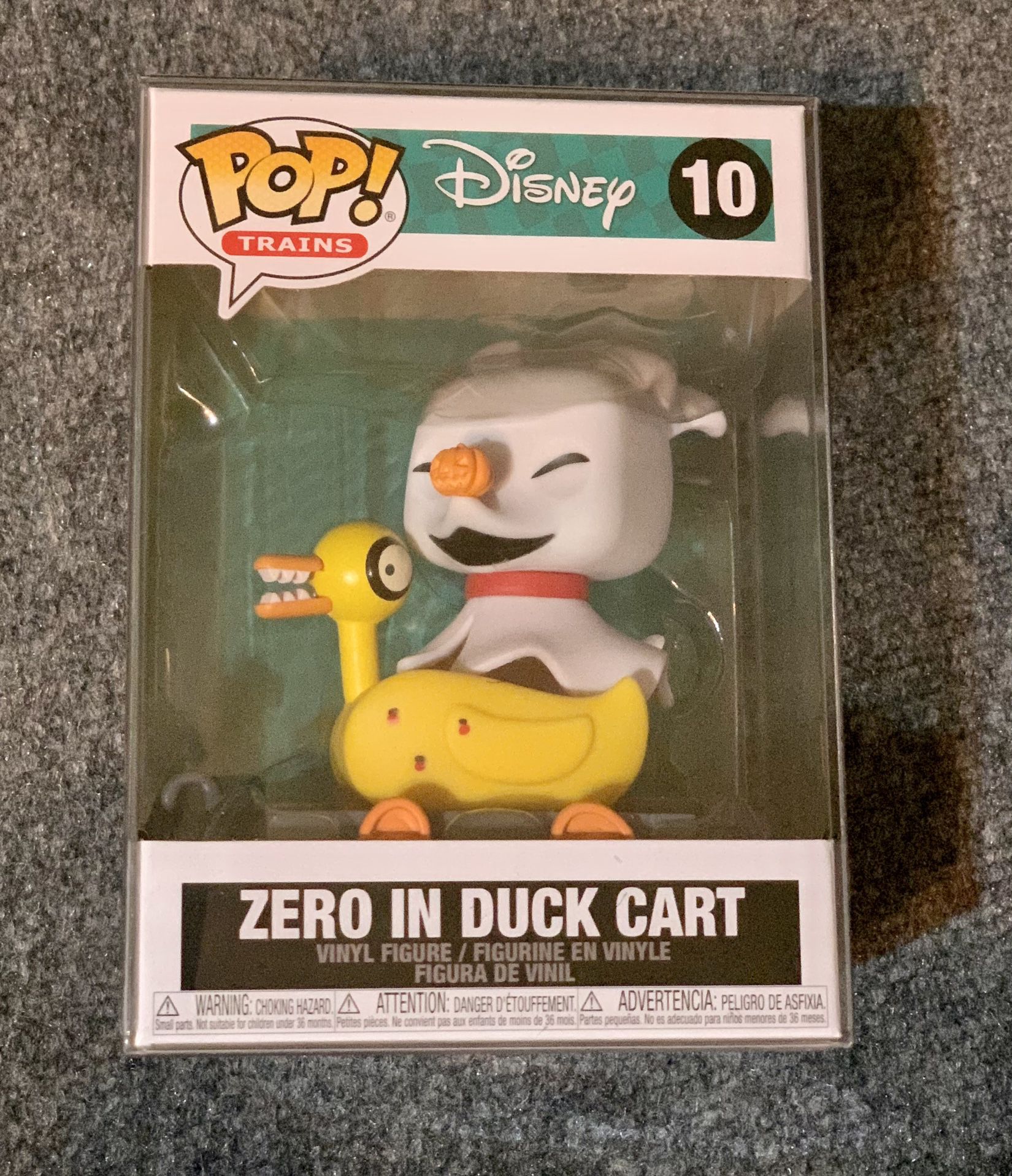 Disney Funko Pop Zero In Duck Cart 