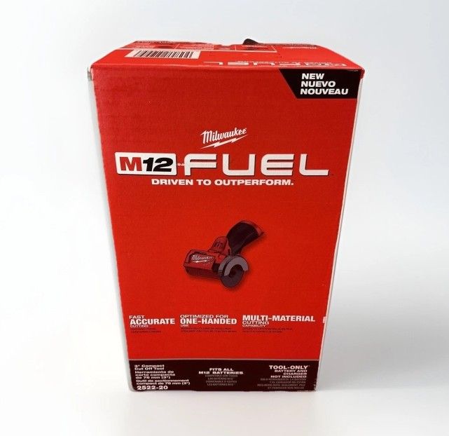 Milwaukee 2522-20 M12 FUELâ„¢ 3" Compact Cut Off Tool (Tool Only)