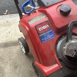 Toro Snow Blower 