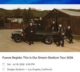 Fuerza regida tickets