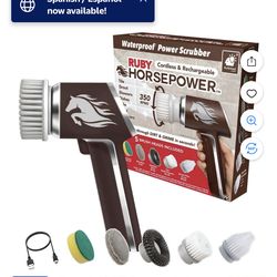 Ruby Horsepower Power Scrubber
