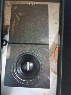 10” Sundown Uv2 subwoofer