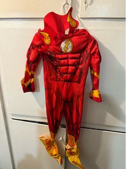 Flash costume size m for kids 5-6