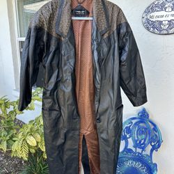 Authentic Leather Women’s Long Jacket