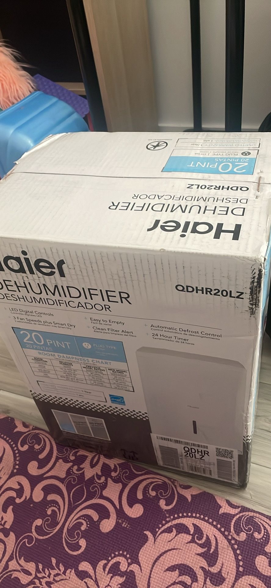 Hazier Dehumidifier 20 Pint