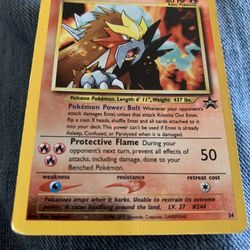 Entei Pokemon 80 HP Card 34