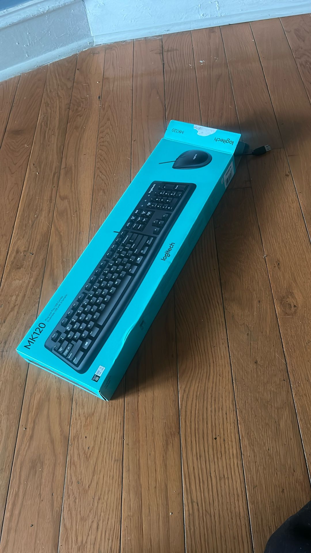 Logitech MK120 Wired Keyboard & Mouse Combo - Like New, Only $15!