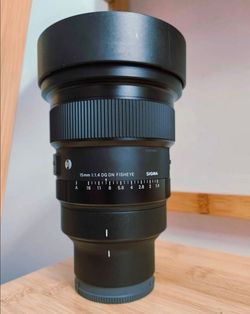 Sigma 15mm f/1.4 Fisheye DG DN Art Lens (Sony E)