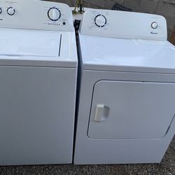 Washer And Dryer Set Amana He Super Capacity Plus
