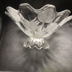 Antique Glass Fruit Bowl