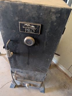 Propane smoker used