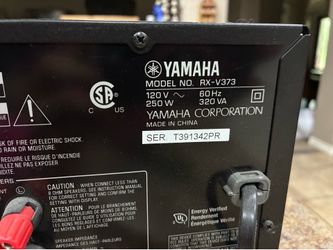 Yamaha receiver