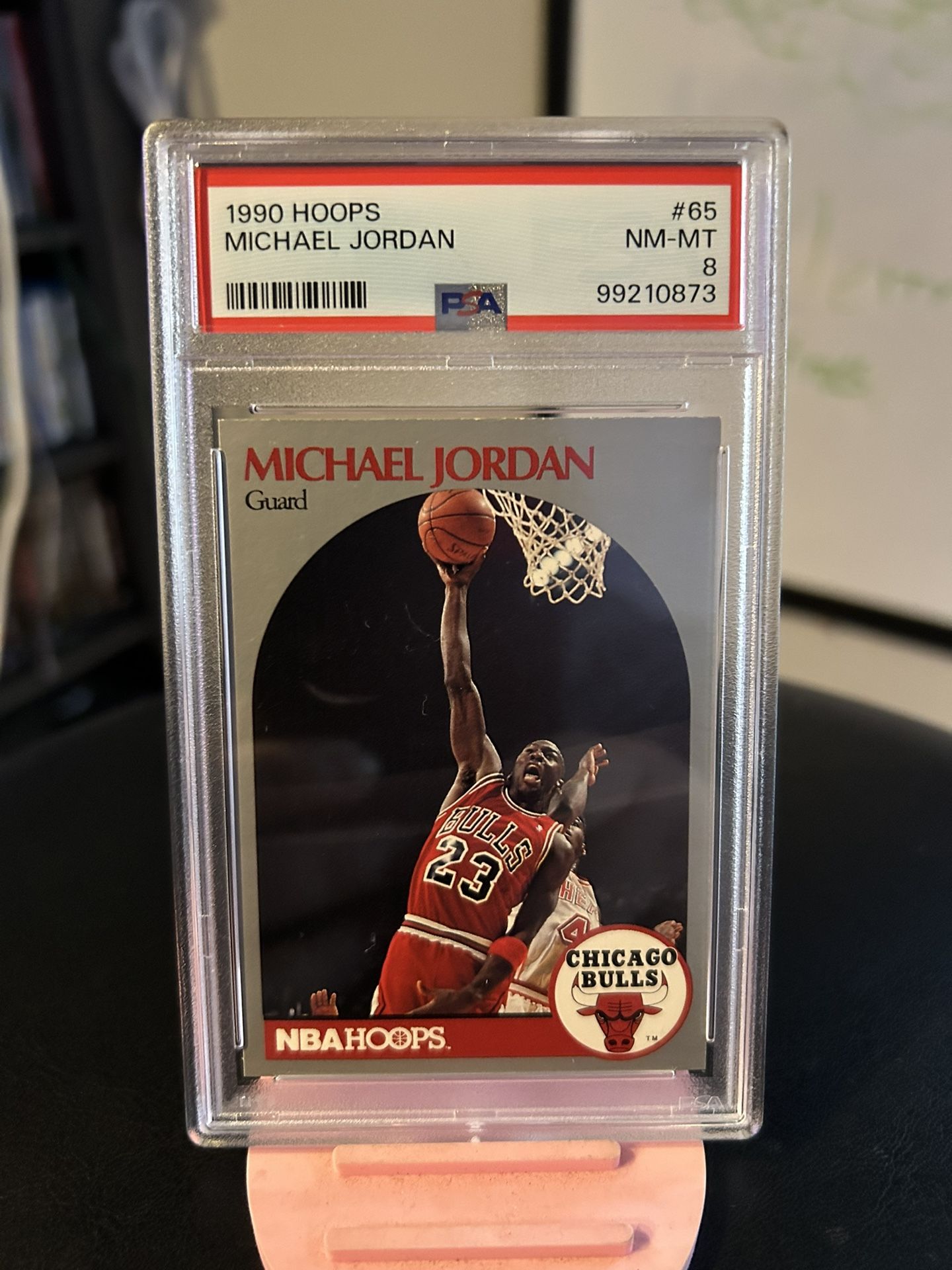 1990 Michael Jordan Hoops PSA8🔥