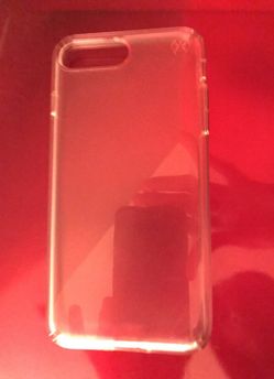 Clear iPhone 7 + case