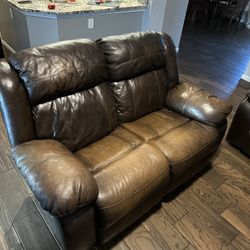 Leather Sofa,loveseat And Recliner