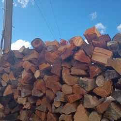 Dry Split Almond Mix Firewood!!!Ready Too Burn Seasoned Wood!!!