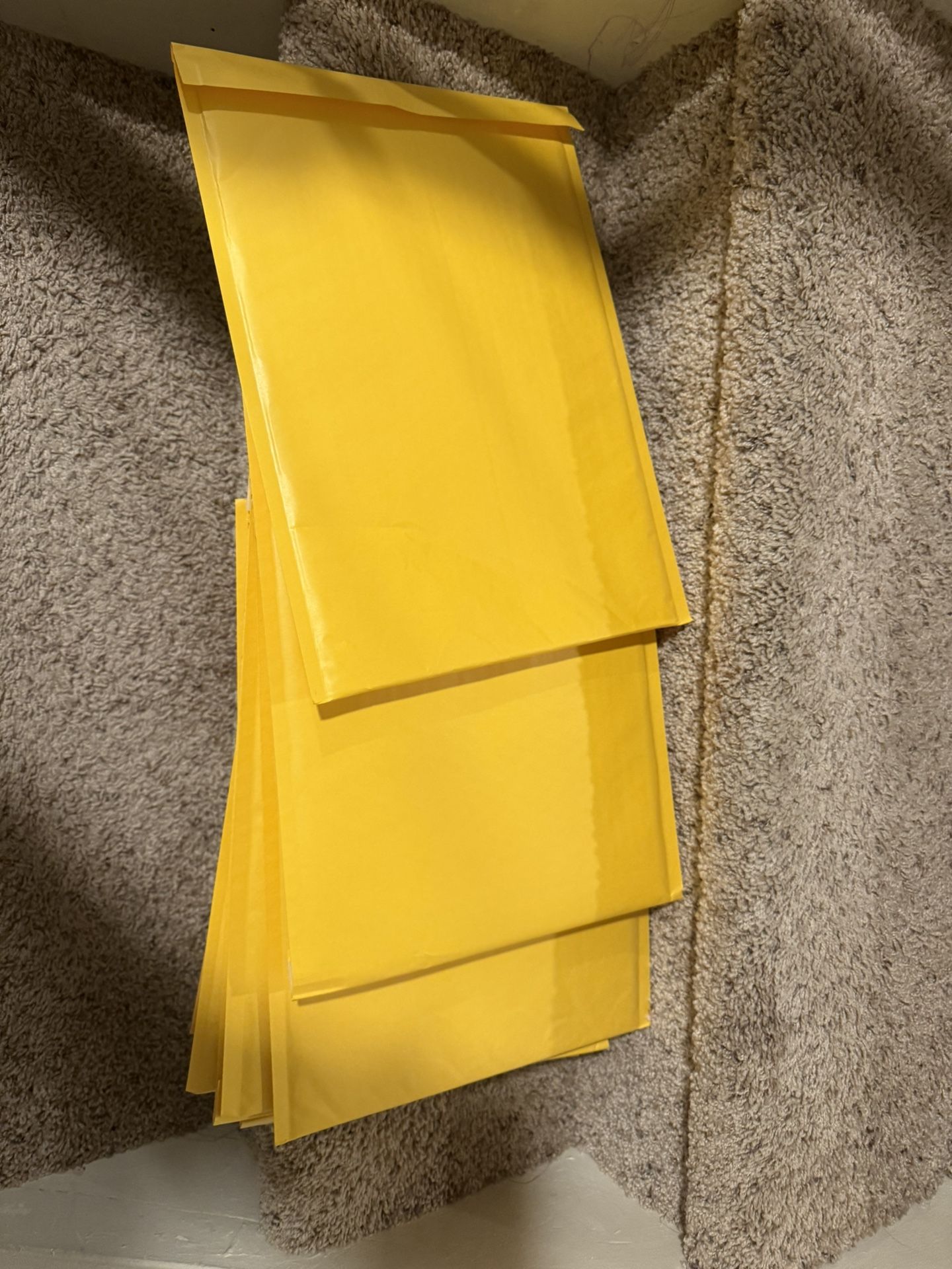 Envelope with foam inside