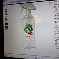 Bed Bug Spray. Non-toxic. NEW
