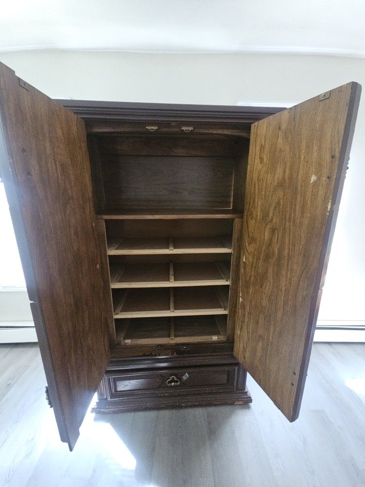 Closet De Caoba Antiguo