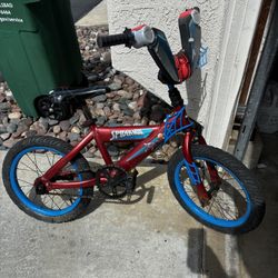 Kid spider man Bike