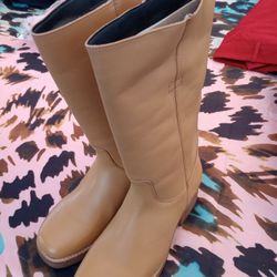 Women's Boots (8/5) Leather (Dingo Brand)