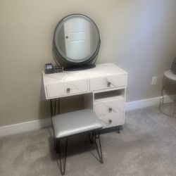 Vanity Including Chair