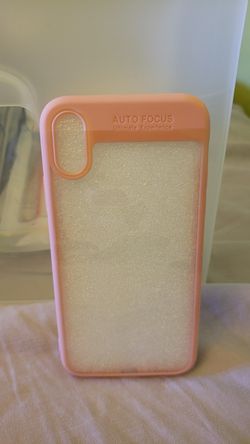 Iphone X Pink Case