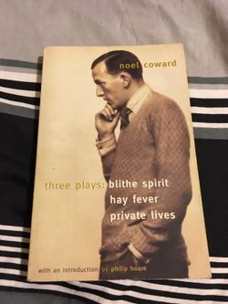 Three Plays: Blithe Spirit, Hay Fever, Private Lives by Noel Coward
