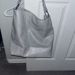 Gray Midsized Bag