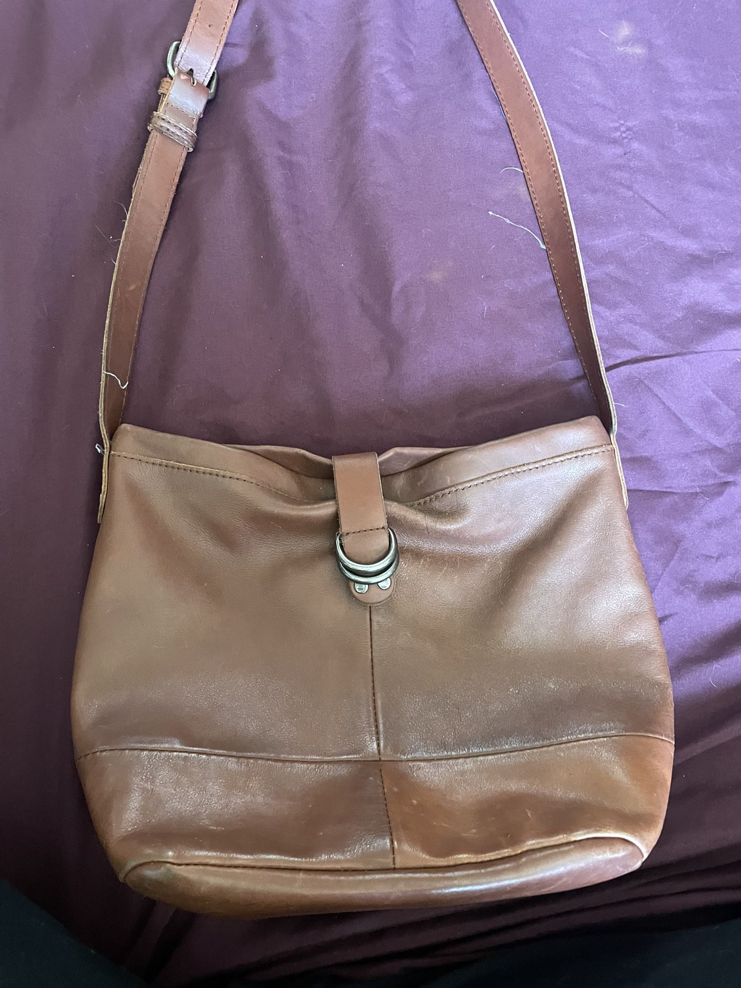 Lucky Brand Cross Over Leather Purse