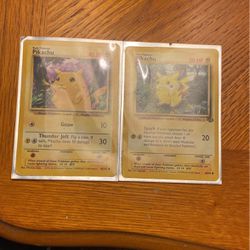 Pikachu Old Pokémon Cards