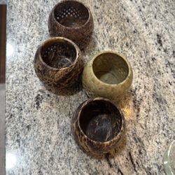 Soapstone Votive Set.  