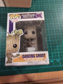 Funko Pop Dancing Groot #65 Vinyl Bobble-Head